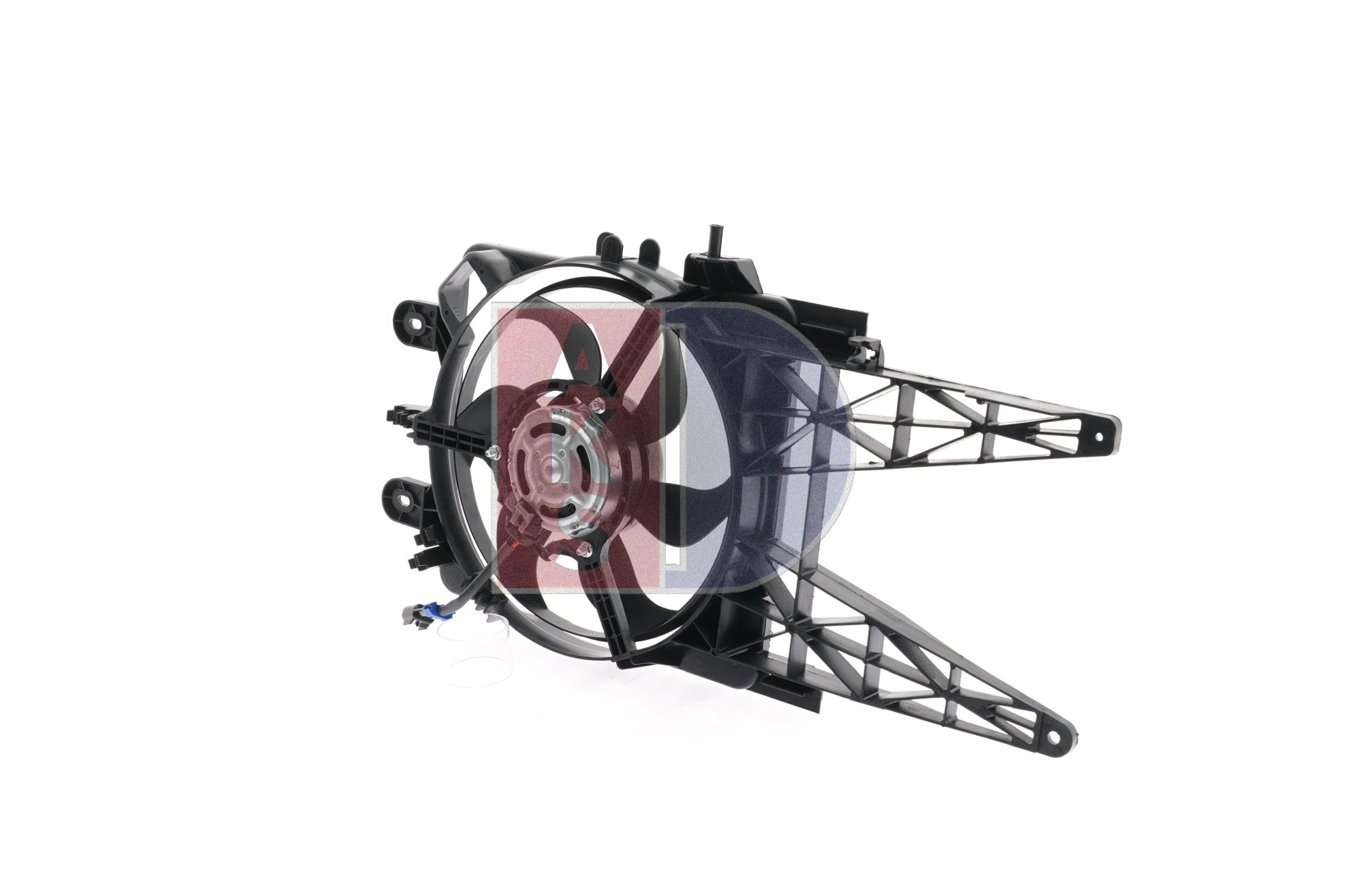 AKS DASIS 088077N: Ventilator, radiator 315mm, cu rama aerisire radiator