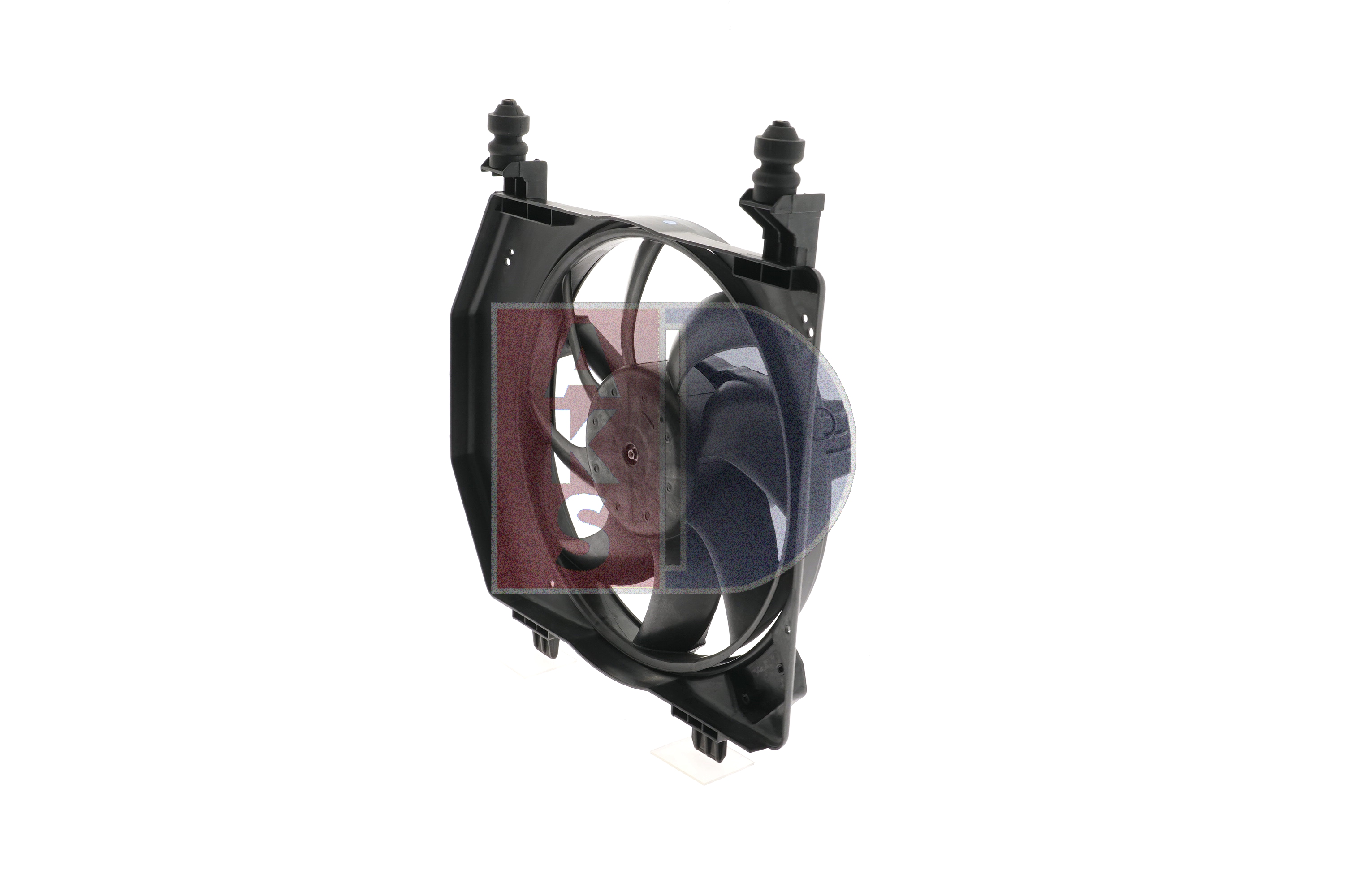 AKS DASIS 098101N: Ventilator, radiator 365mm, cu rama aerisire radiator