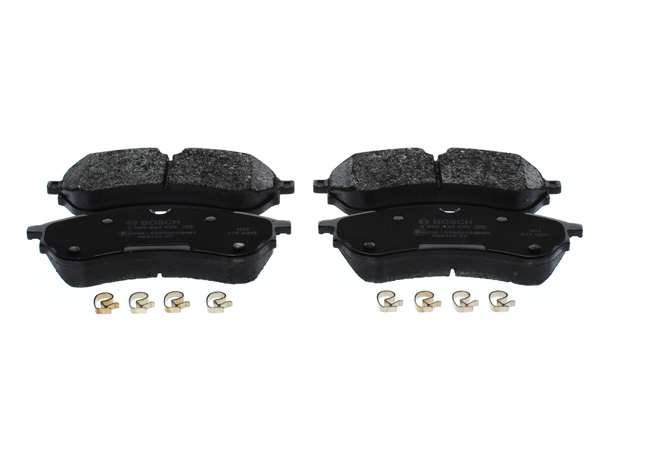 BOSCH 0 986 424 929 Remblokken MAN TGE Bus (UY_) 177 Pk Diesel kosten