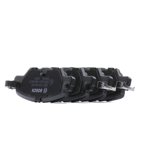BOSCH 0 986 460 006 Τακάκια φρένων MAZDA CX-5 (KF) 165 PS Βενζίνη κόστος