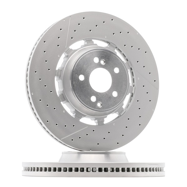BREMBO 09.C127.33: Disc de frână PRIME LINE - Dual Cast Ř: 390mm, ventilat interior, cu fante/perforat, disc de frână din două părți, Disc de frână tip oală din aluminiu, Ř: 390mm, acoperit (cu un strat protector)