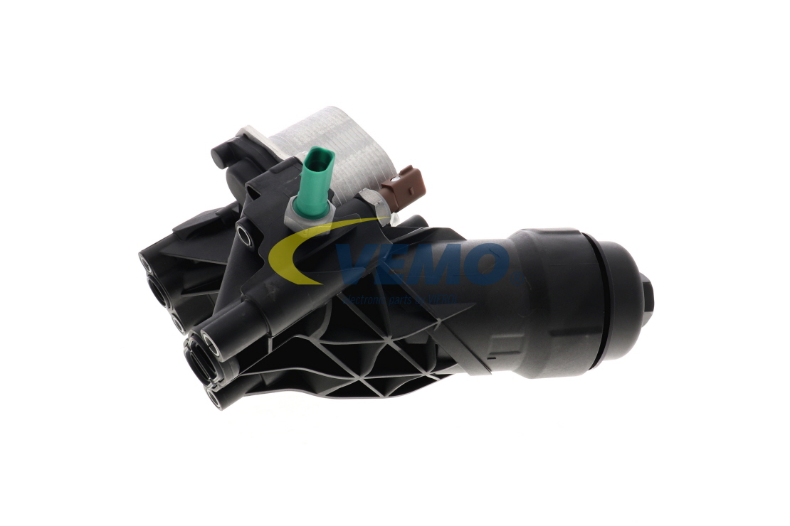 VEMO V15-60-6100: Radiator ulei, ulei motor EXPERT KITS + cu carcasă pentru filtrul de ulei, cu radiator de ulei, cu filtru de ulei, cu etansare, cu comutator de presiune