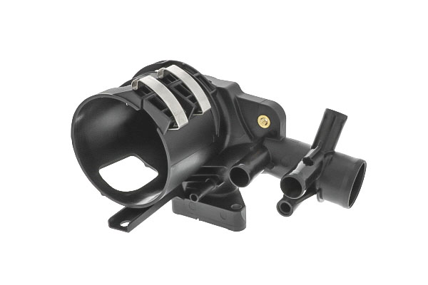 TOPRAN 409 457: Flange do líquido de refrigeração com junta, com parafusos