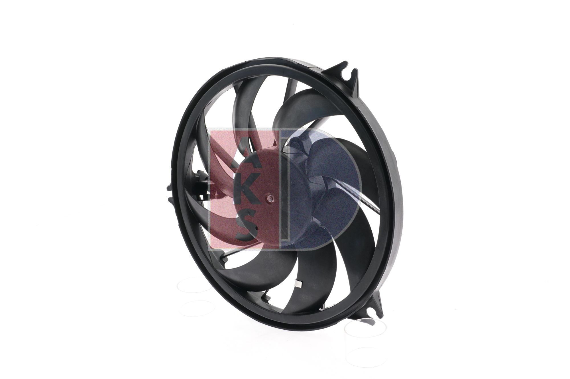 AKS DASIS 168036N: Ventilator, radiator 380mm, fara rama aerisire radiator