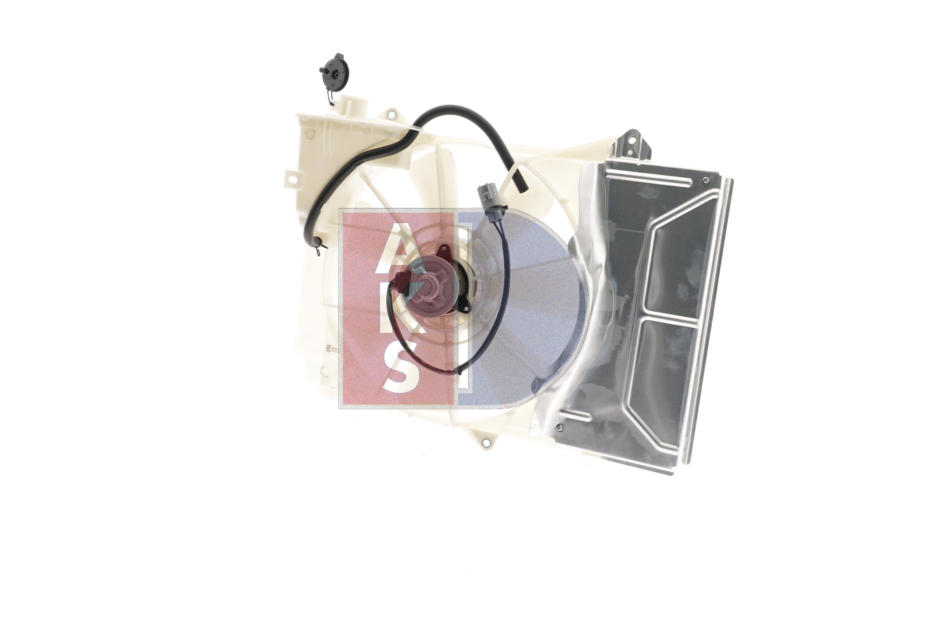 AKS DASIS 218014N: Ventilator, radiator 335mm, cu rama aerisire radiator