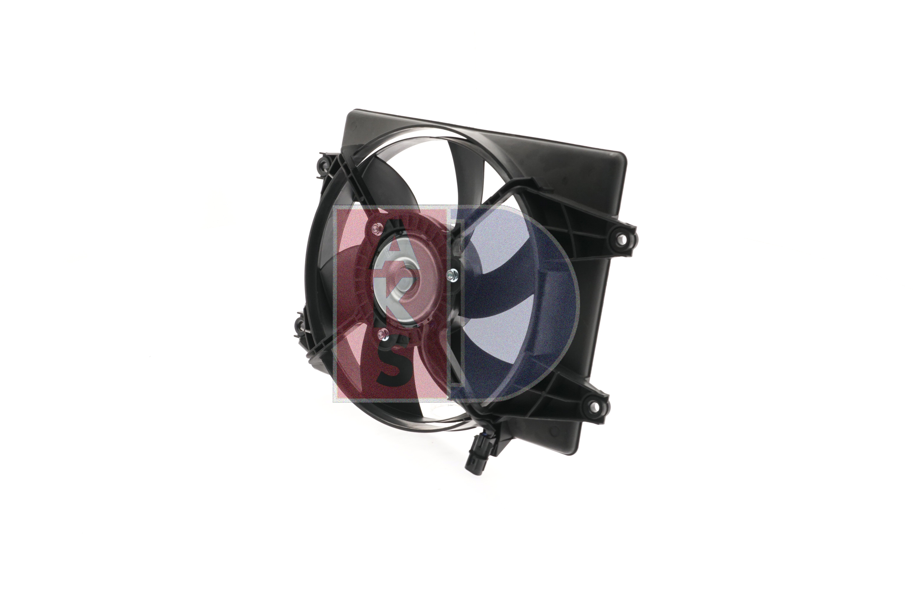 AKS DASIS 568021N: Ventilator, radiator 310mm, cu rama aerisire radiator