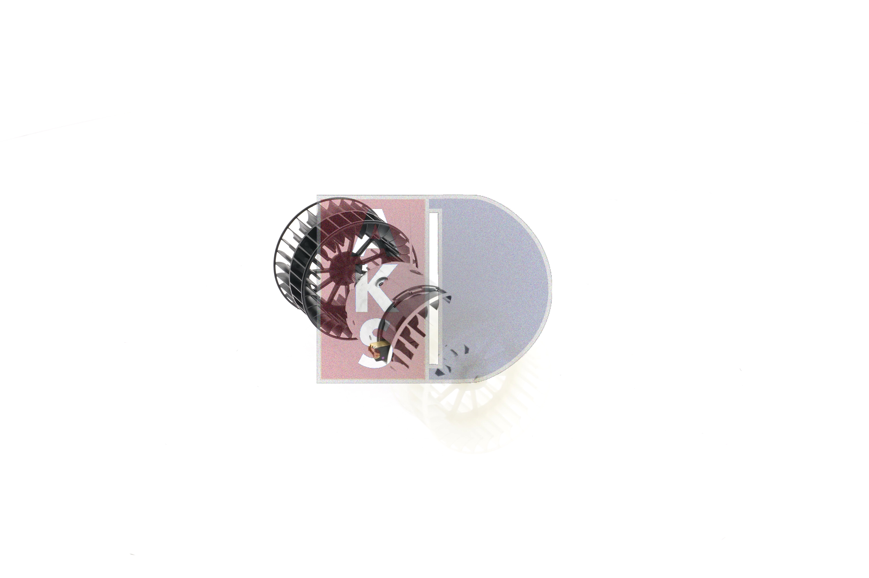 AKS DASIS 742840N: Ventilator, habitaclu 24V