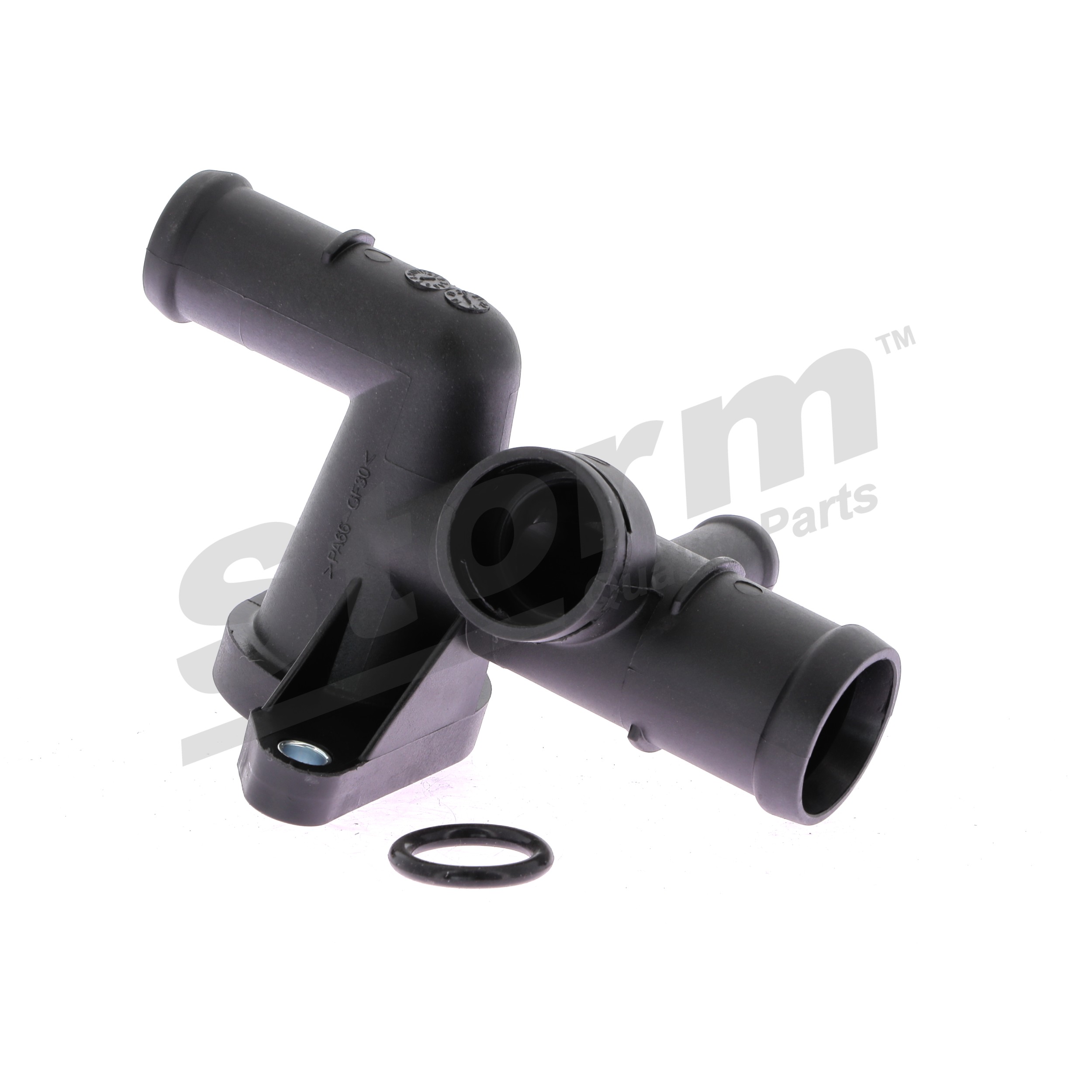 STORM QUALITY PARTS F2381: Brida de refrigerante sin medidor de temperatura, con junta, sin regulador de refrigerante