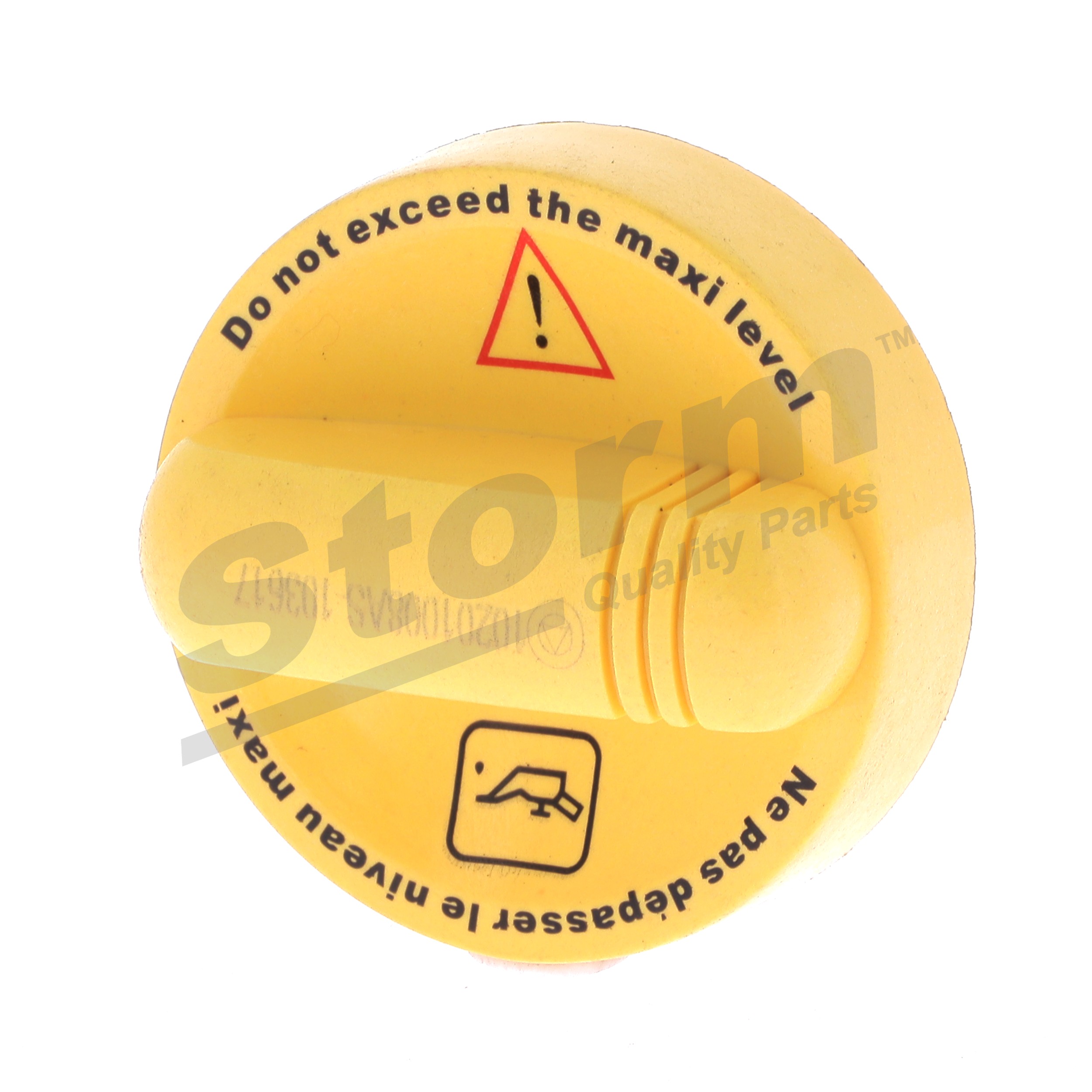 STORM QUALITY PARTS F2395: Tapa, tubuladura de relleno de aceite