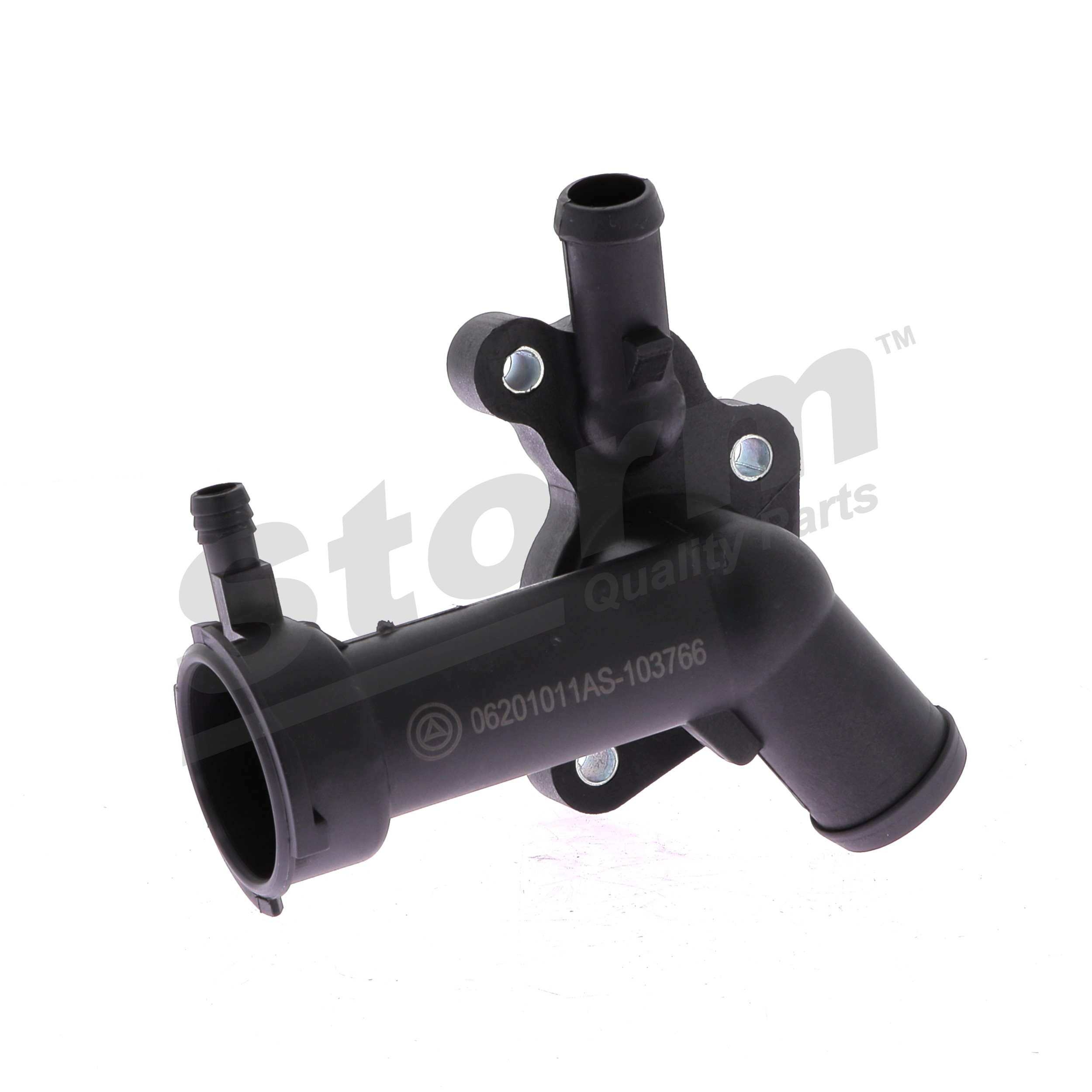 STORM QUALITY PARTS F9860: Caja del termostato sin medidor de temperatura, con junta, sin regulador de refrigerante