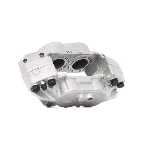RIDEX 78B1593: Bremssattel Vorderachse rechts, Vorderachse, mit Halterahmen