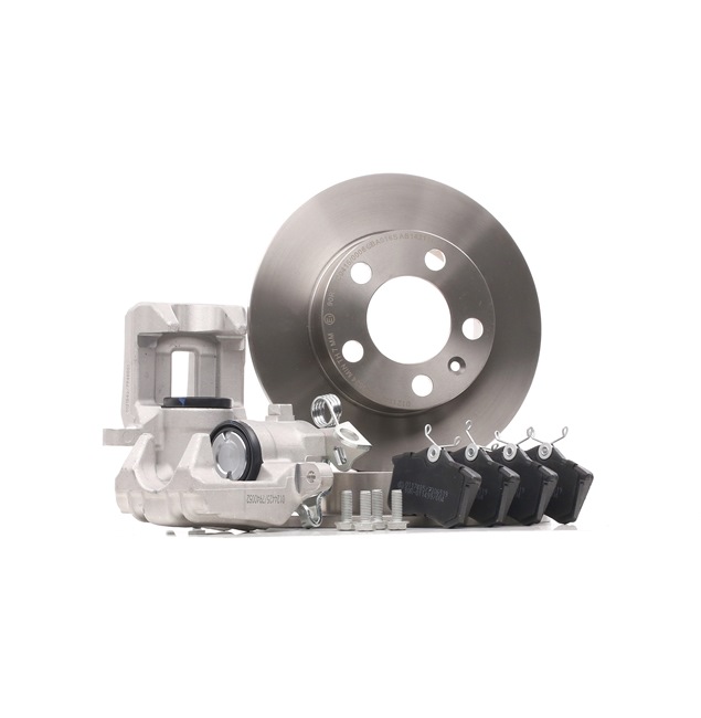STARK SKBK-10991647: Kit de discos de freno y pastillas Eje trasero, Ø: 38mm, macizo