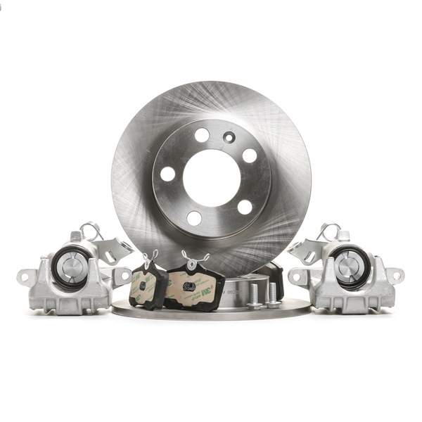 RIDEX 3405B1645: Pidurikomplekt, ketaspidur Tagasild, Ø: 230,0mm, täis