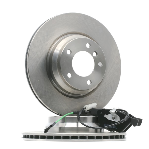 RIDEX 3405B1722: Remschijven en blokken Vooras, Ø: 330,0mm, Geventileerd, Met plunjerclip