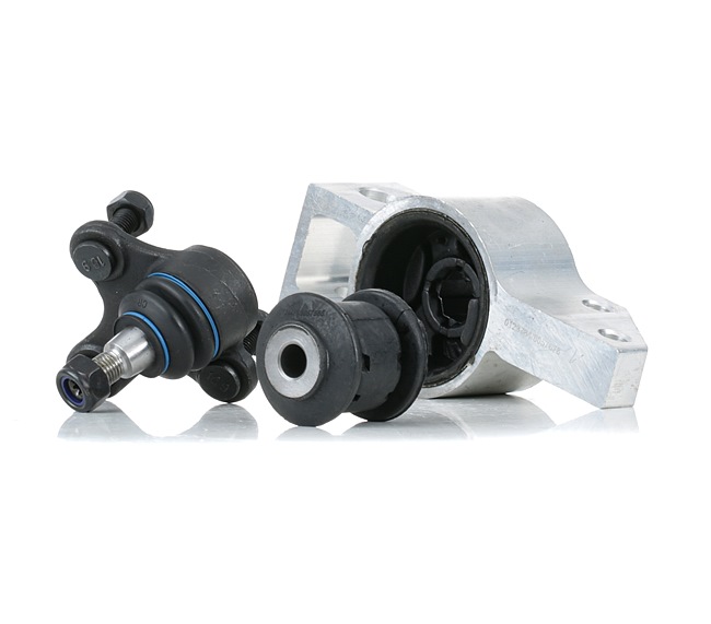 STARK SKRKW-4960154: Kit de réparation, suspension de roue Essieu avant gauche, avec support en caoutchouc, avec rotule de suspension
