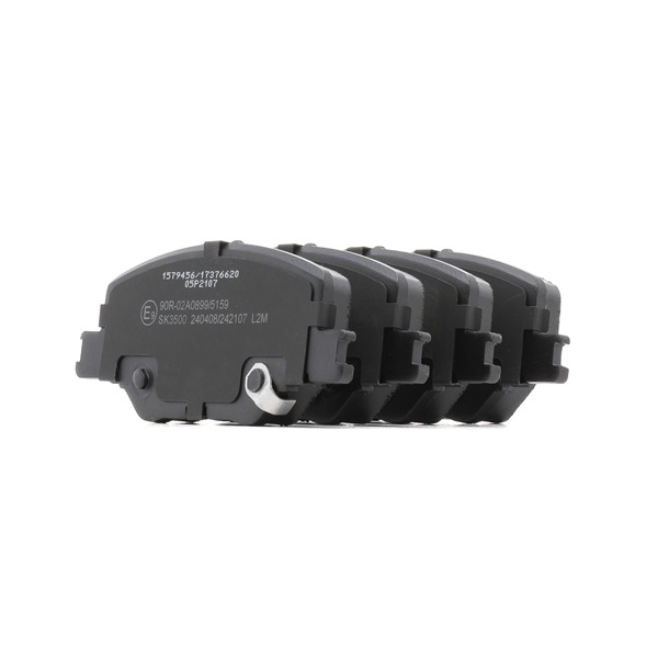 RIDEX 402B1676: Bremsbeläge Vorderachse