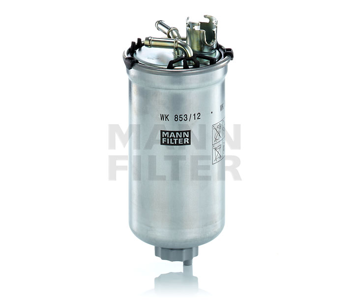 MANN-FILTER WK 853/12 z: Brandstoffilter Met pakking