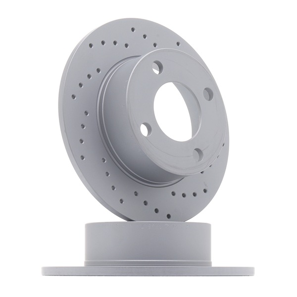 ZIMMERMANN 100.1205.52: Disco freno Ø: 245mm, pieno, forato, Ø: 245mm, rivestito SPORT COAT Z