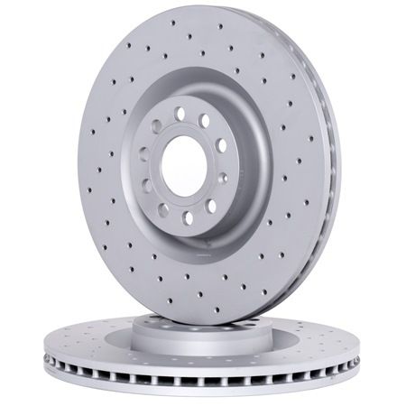 ZIMMERMANN 100.3301.52: Piduriketas Ø: 345mm, sisemine õhutus, perforeeritud, Ø: 345mm, kaetud SPORT COAT Z