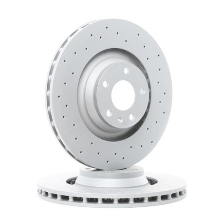 ZIMMERMANN 100.3319.52: Piduriketas Ø: 347mm, välisõhutus, perforeeritud, Ø: 347mm, kaetud SPORT COAT Z