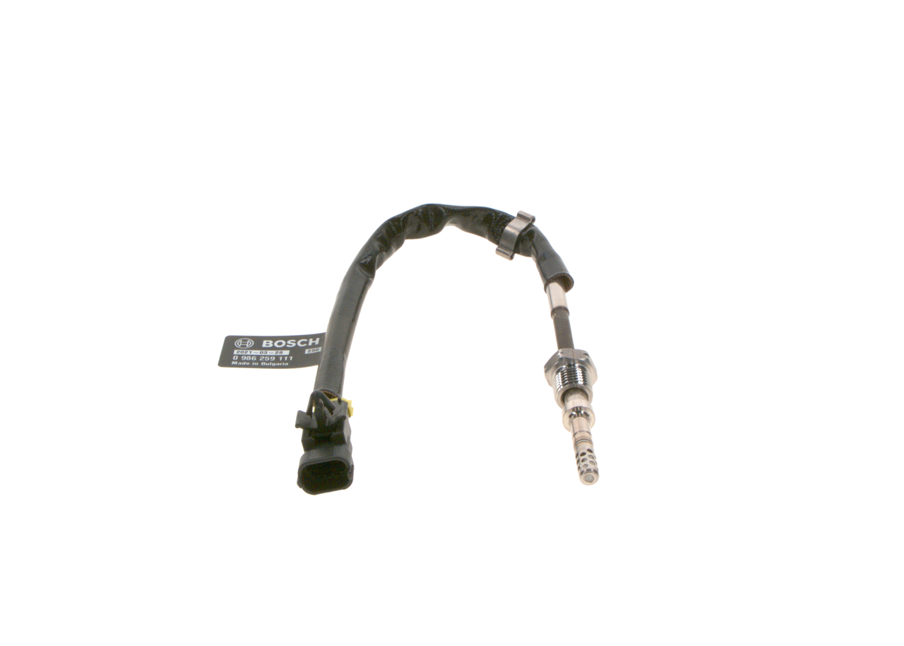 BOSCH 0 986 259 111 Jutiklis, išmetamųjų dujų temperatūra OPEL ANTARA 184 AG dyzelinas kaina