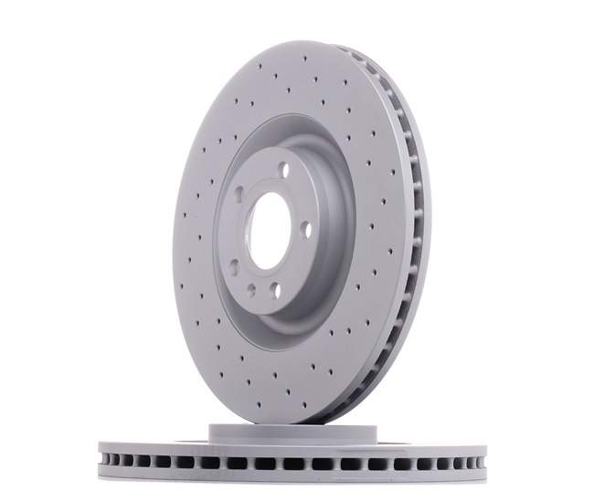 ZIMMERMANN 100.3326.52: Disc de frână Ř: 345mm, ventilat interior, perforat, Ř: 345mm, acoperit (cu un strat protector) SPORT COAT Z