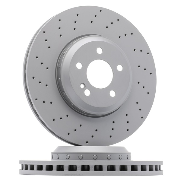 BOSCH 0 986 479 G35: Bremsscheibe Ø: 342mm, zweiteilige Bremsscheibe, gelocht/innenbel., Ø: 342mm, beschichtet, mit Schrauben