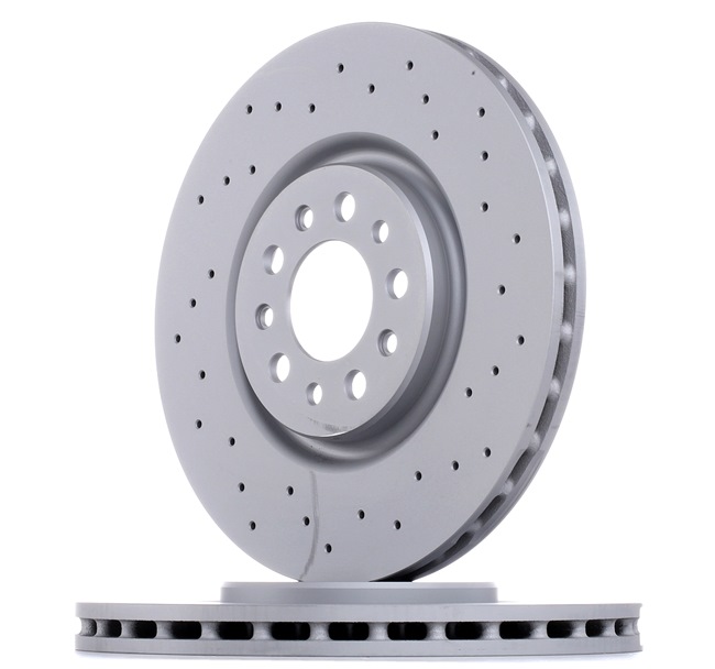 ZIMMERMANN 110.2217.52: Disque de frein Ø: 330mm, ventilé de l'intérieur, perforé, Ø: 330mm, revêtu SPORT COAT Z