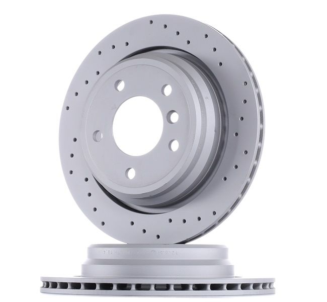 ZIMMERMANN 150.1286.52: Féktárcsa Ø: 298mm, Külső hűtésű, Lyuggatott, Ø: 298mm, bevonatolt SPORT COAT Z