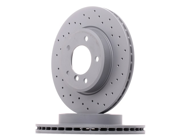 ZIMMERMANN 150.1288.52: Piduriketas Ø: 300mm, sisemine õhutus, perforeeritud, Ø: 300mm, kaetud SPORT COAT Z