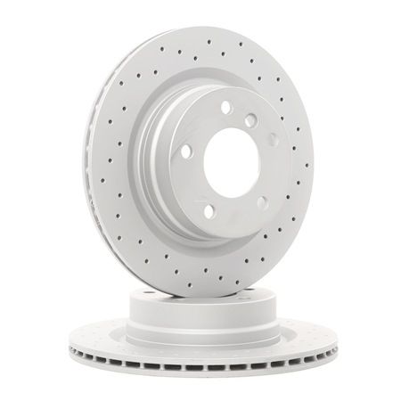ZIMMERMANN 150.3426.52: Disc de frână Ř: 300mm, ventilat interior, perforat, Ř: 300mm, acoperit (cu un strat protector) SPORT COAT Z