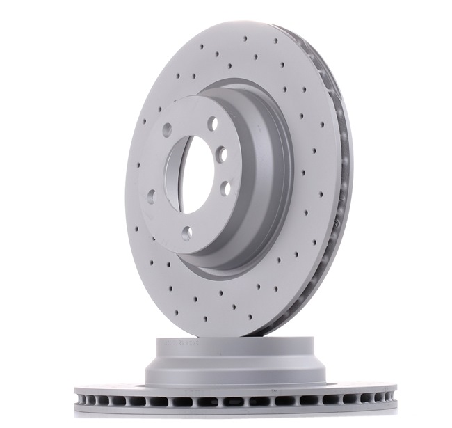 ZIMMERMANN 150.3428.52: Disco de freno Ø: 330mm, ventilación interna, perforado, Ø: 330mm, revestido SPORT COAT Z