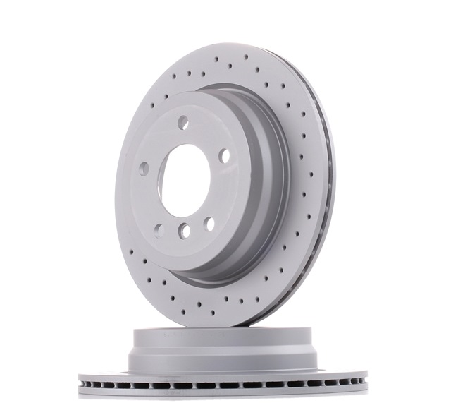ZIMMERMANN 150.3437.52: Disco de freno Ø: 300mm, ventilación interna, perforado, Ø: 300mm, revestido SPORT COAT Z