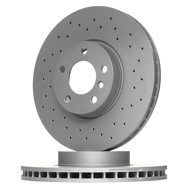ZIMMERMANN 150.3447.52: Disque de frein Ø: 332mm, ventilé de l'intérieur, perforé, Ø: 332mm, revêtu SPORT COAT Z