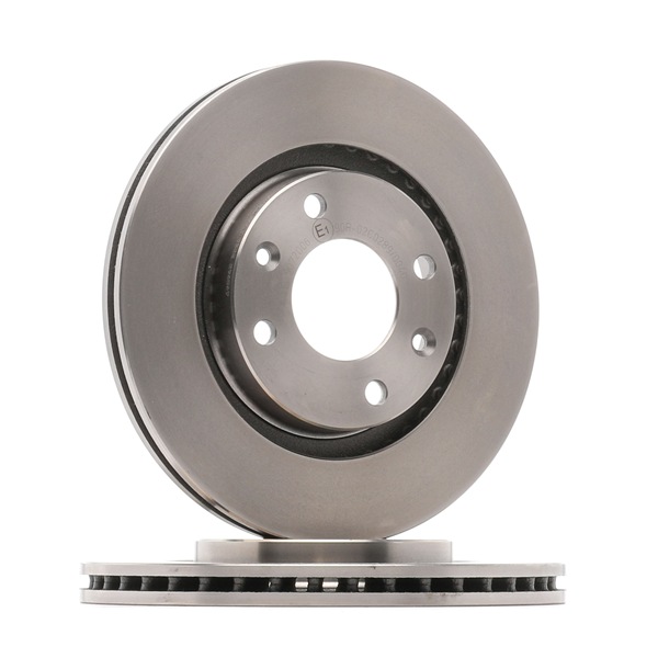 FTE 9072006: Féktárcsa elsőtengely, Ø: 266mm, Szellőztetett, Ø: 266mm, csavarral