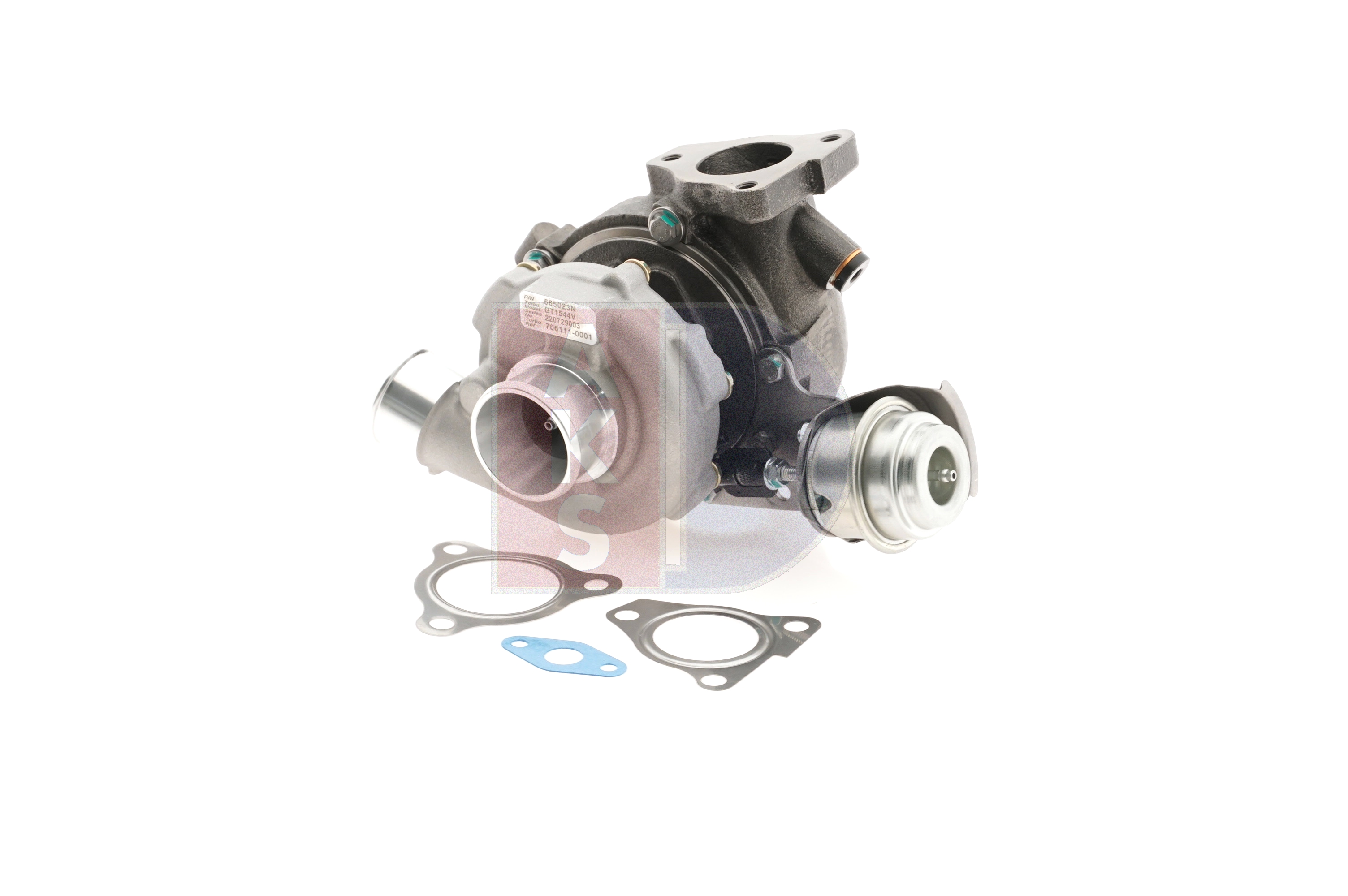 AKS DASIS 565023N: Turbolader inkl. Dichtungssatz