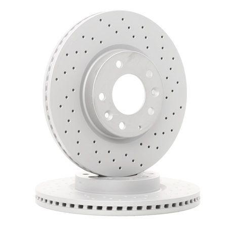 ZIMMERMANN 370.3083.52: Disc de frână Ř: 299mm, ventilat interior, perforat, Ř: 299mm, acoperit (cu un strat protector) SPORT COAT Z