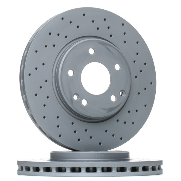 ZIMMERMANN 400.1443.52: Piduriketas Ø: 300mm, sisemine õhutus, perforeeritud, Ø: 300mm, kaetud SPORT COAT Z