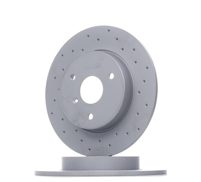 ZIMMERMANN 405.4100.52: Remschijf Ø: 280mm, volledig, Geperforeerd, Ø: 280mm, Gecoat SPORT COAT Z