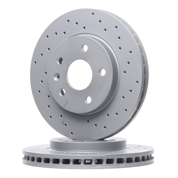 ZIMMERMANN 430.2614.52: Disc de frână Ř: 296mm, ventilat interior, perforat, Ř: 296mm, acoperit (cu un strat protector) SPORT COAT Z