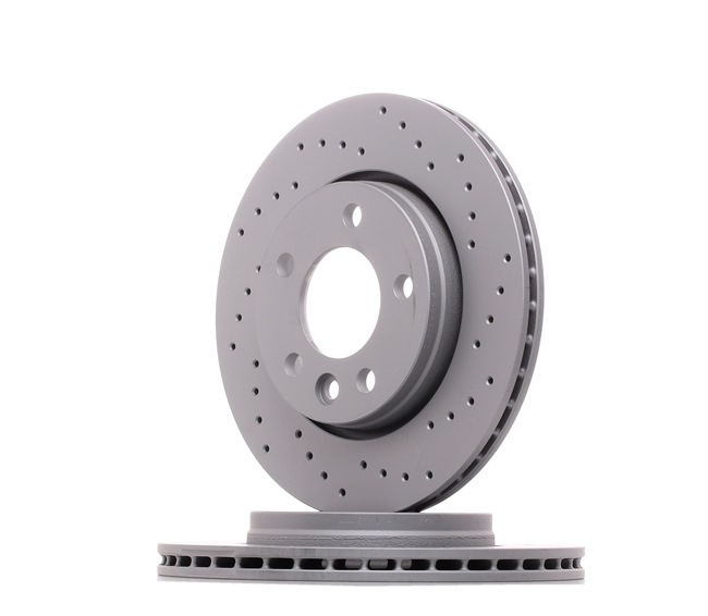ZIMMERMANN 600.3232.52: Disc de frână Ř: 294mm, ventilat exterior, perforat, Ř: 294mm, acoperit (cu un strat protector) SPORT COAT Z