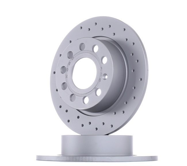 ZIMMERMANN 600.3234.52: Disque de frein Ø: 253mm, plein, perforé, Ø: 253mm, revêtu SPORT COAT Z