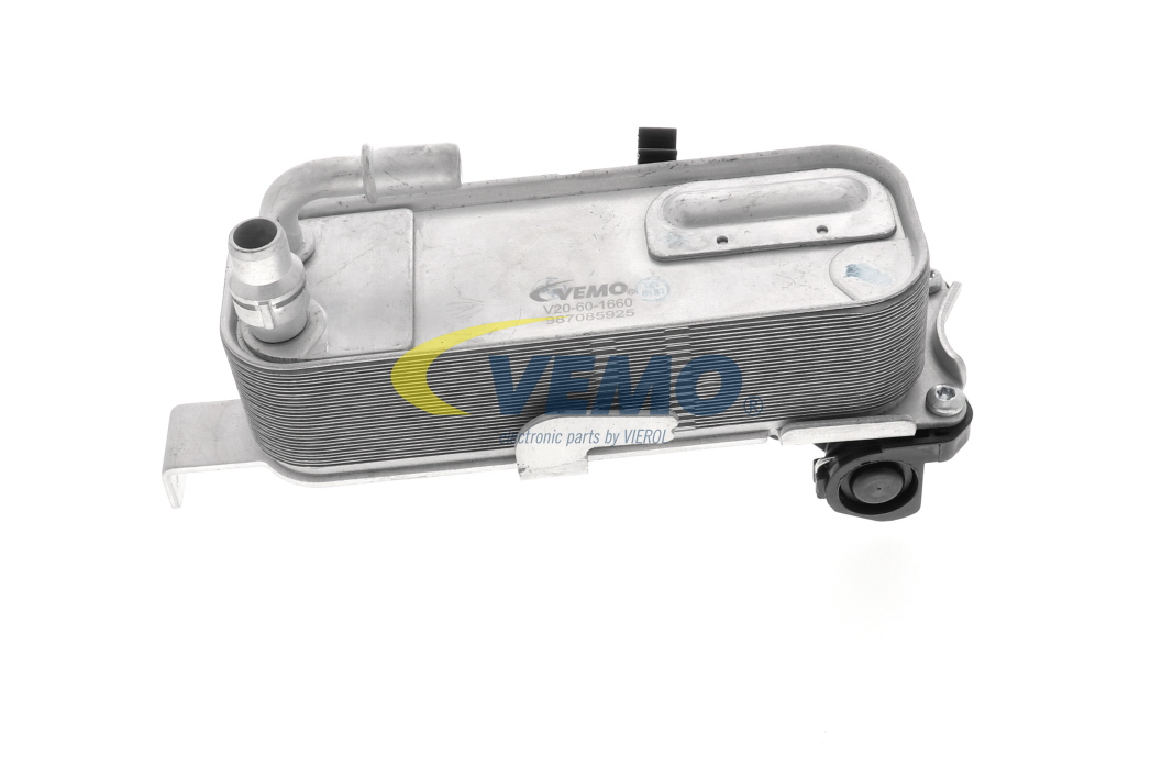 VEMO V20-60-1660: Radiador de aceite, transmisión automática Original calidad de VEMO