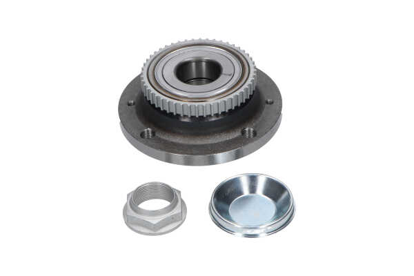 KAVO PARTS WBK-10021: Juego de cojinete de rueda Eje trasero, con anillo sensor ABS