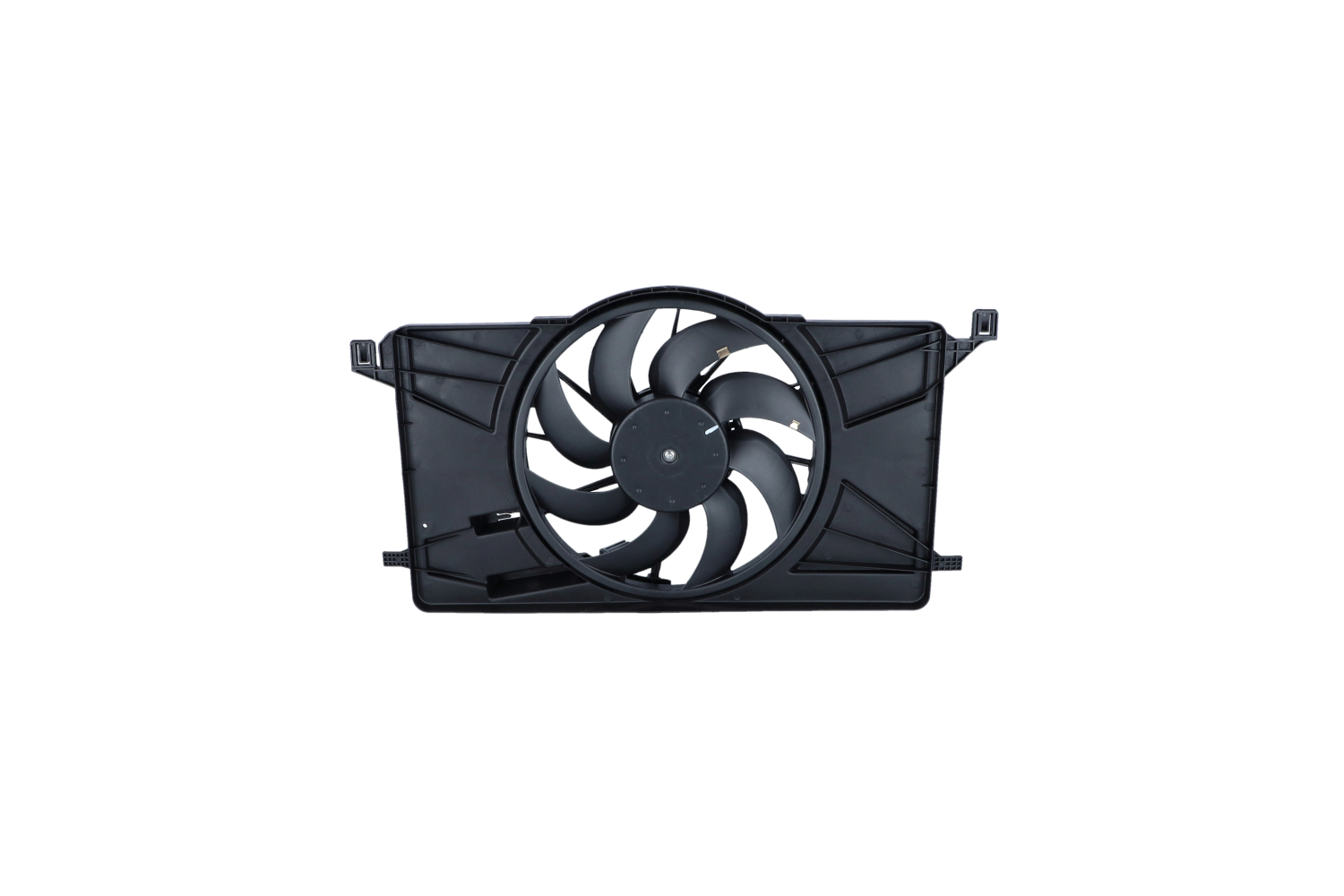NRF 47983: Ventilátor chladenia motora s ramikom vetraka chaldica, bez spínacieho zariadenia