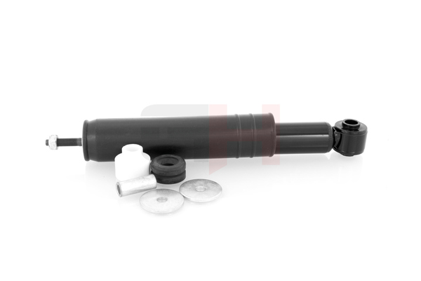 GH GH-303682: Амортисьор задна ос, на задната ос отдясно, на задната ос отляво, маслен, Телескопичен амортисьор