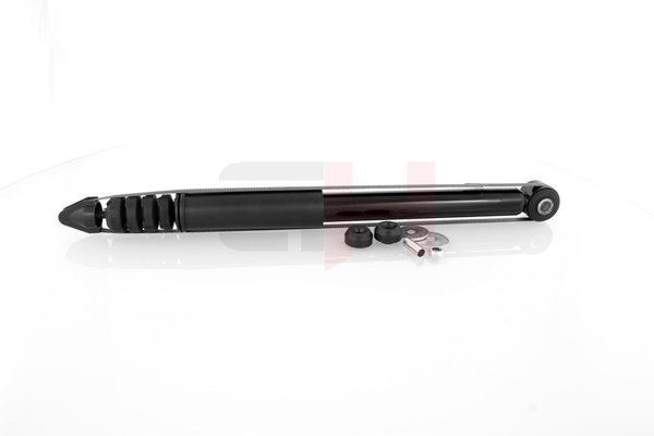 GH GH-333998: Stoßdämpfer Hinterachse, Hinterachse rechts, Hinterachse links, Gasdruck, Teleskop-Stoßdämpfer