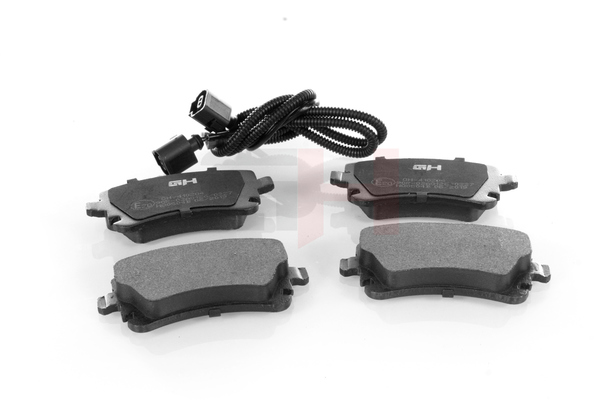 GH GH-410204: Juego de pastillas de freno con accesorios, con tornillos pinza freno