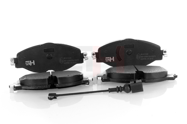 GH GH-410222: Juego de pastillas de freno con accesorios