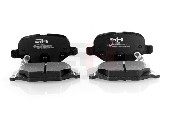 GH GH-410925: Juego de pastillas de freno con accesorios